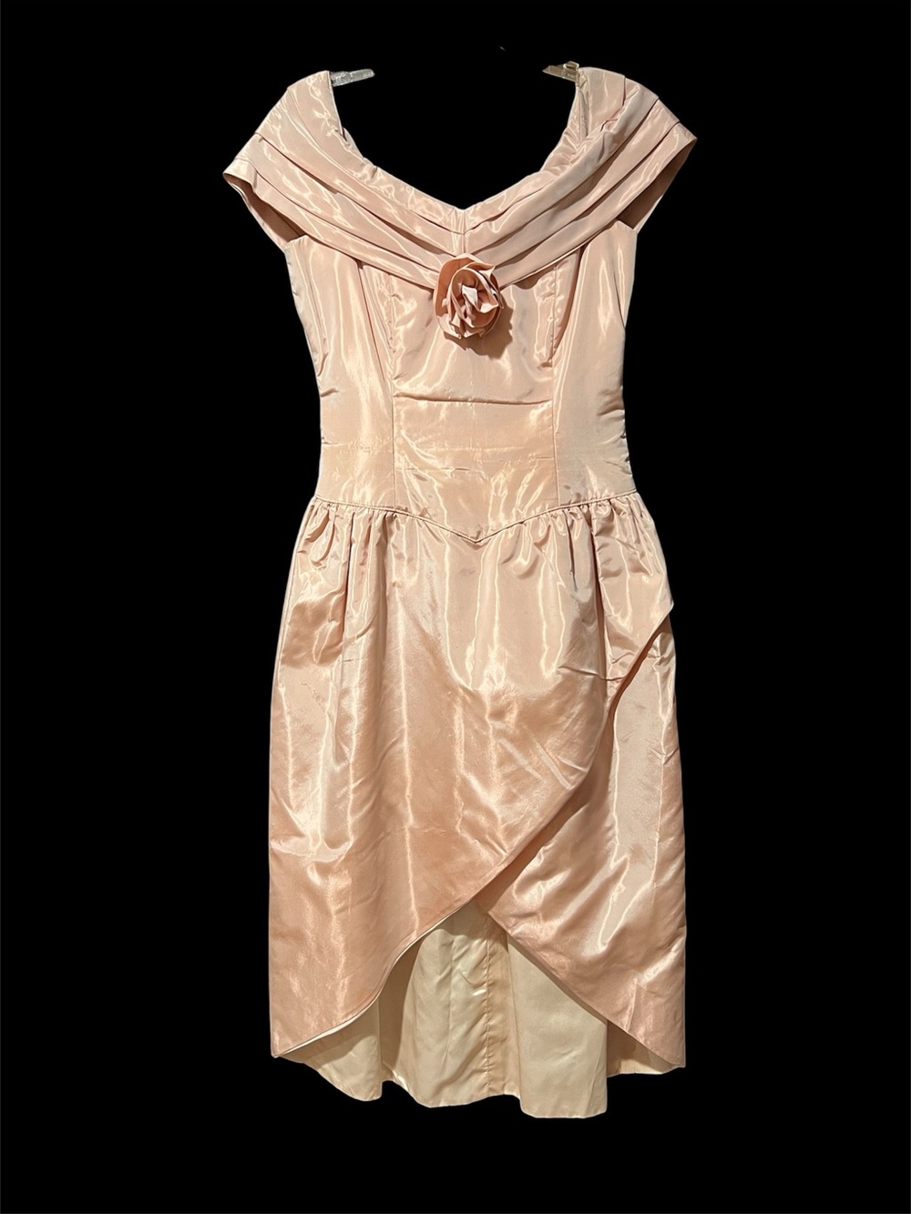 Pink - 80's Prom Dress - Size M